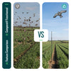 Lot de 2 Cerf volant anti oiseaux effaroucheur avec mat Faucon modele C et G - vounat.shop