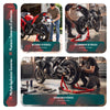 Bequille Moto roue arriere charge max 390 kg acier Rouge - vounat.shop