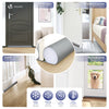 Lot de 4 Boudins de Porte Isolants coupe froid Découpables 96cm Gris - vounat.shop
