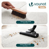 Tapis de salon poils ras doux antiderapant 60x180cm uni crème - vounat.shop