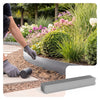 Lot de 35 Bordure de jardin en métal galvanisé flexible 100x13cm - vounat.shop