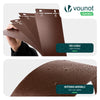 Lot de 35 Bordure de jardin en métal flexible 100x18cm marron - vounat.shop