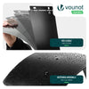 Lot de 35 Bordure de jardin en métal flexible 100x18cm noir - vounat.shop