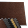 Tapis de porte paillasson 90x150cm Marron-Noir - vounat.shop
