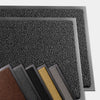 Lot de 2 Tapis de porte paillasson 60x90cm Gris-Noir - vounat.shop