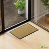 Lot de 2 Tapis de porte paillasson 40x60cm Beige - vounat.shop
