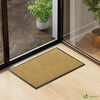 Lot de 2 Tapis de porte paillasson 60x90cm Beige - vounat.shop