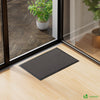 Lot de 2 Tapis de porte paillasson 40x60cm Anthracite - vounat.shop