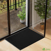 Tapis de porte paillasson 90x120cm Noir - vounat.shop