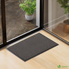 Lot de 2 Tapis de porte paillasson 60x90cm Anthracite - vounat.shop