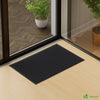 Lot de 2 Tapis de porte paillasson 60x90cm Noir - vounat.shop