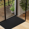 Tapis de porte paillasson 90x150cm Noir - vounat.shop