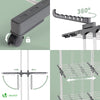Sechoir a linge etendoir extensible et pliable grande capacite sechage 190x53x170cm Blanc - vounat.shop