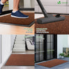 Tapis de porte paillasson 90x120 marron - vounat.shop