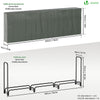 Serre buche 3m avec housse de protection - vounat.shop