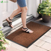 Tapis de porte paillasson 60x90 marron - vounat.shop