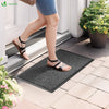 Lot de 2 Tapis de porte paillasson 40x60 anthracite - vounat.shop