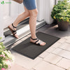 Lot de 2 Tapis de porte paillasson 40x60cm Anthracite - vounat.shop