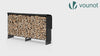 Serre buche 3m avec housse de protection noir