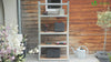Lot de 2 Etagères de rangement charge lourde robuste à 5 niveaux 90x40x180cm
