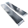 Lot de 2 rampe de chargement 160cm en acier galvanise - vounat.shop