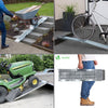 Rampe de chargement pliable  Lot de 2 pcs en acier galvanise - vounat.shop