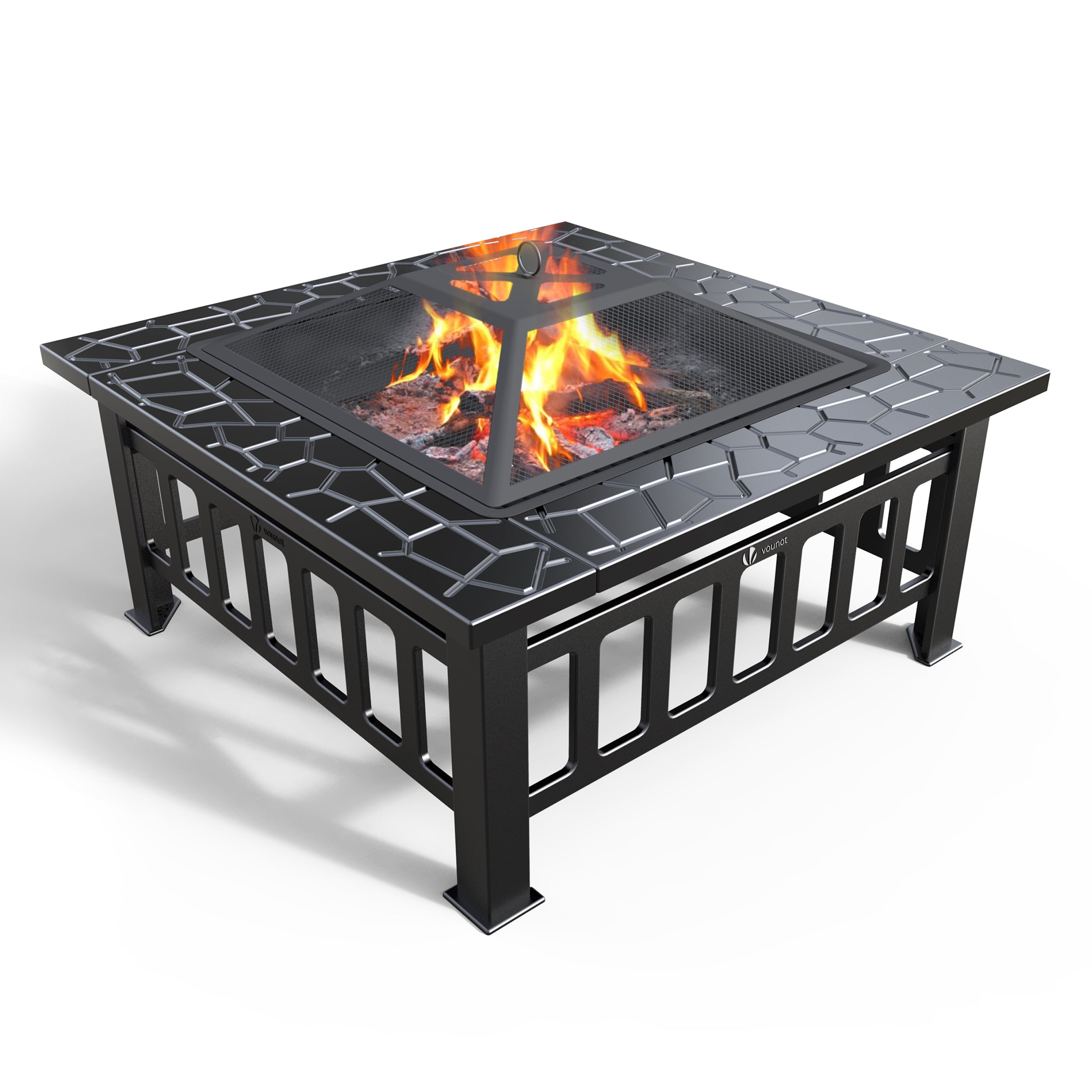 Brasero exterieur 3 en 1 pour jardin et balcon - vounat.shop