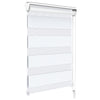 Store enrouleur jour nuit double 80x150cm Blanc - vounat.shop