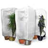 Lot de 3 Housse Hivernage Plante avec Cordon  et zipper Polypropylème 80g/m² 120x180cm blanc - vounat.shop