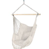 Chaise suspendue hamac avec 2 oreillers Beige - vounat.shop