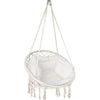 Fauteuil suspendu avec coussin beige - vounat.shop