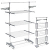 Sechoir a linge etendoir pliable ailes pliables 3 niveaux - vounat.shop