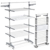 Sechoir a linge etendoir ailes pliables 4 niveaux avec maille - vounat.shop