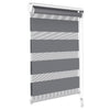 Store enrouleur jour nuit double 90x150cm Gris - vounat.shop