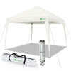 Tonnelle de jardin 3x3m pliable Blanche avec sac de transport - vounat.shop