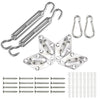 Kit de fixation 24pcs pour voile ombrage - vounat.shop