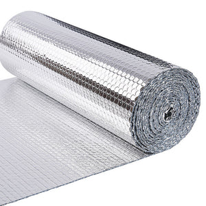 Isolant thermique a bulle double couche aluminium radiateur reflecteur 0.6x10m - vounat.shop