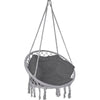 Fauteuil suspendu avec coussin gris - vounat.shop