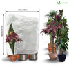 Housse d'Hivernage Plante avec Cordon  et zipper Polypropylème 150g/m² 250x360cm blanc - vounat.shop