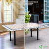 Nappe de table rectangulaire en PVC Tissu non-tissé style ceramique - vounat.shop
