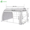 Serre de jardin Toute Saison 6m2 avec portes laterales - vounat.shop