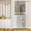 Barriere de securite retractable enfant 180cm blanc - vounat.shop
