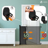 Barriere de securite retractable enfant 180cm noir - vounat.shop