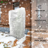 Lot de 3 Housse Hivernage Plante avec Cordon  et zipper Polypropylème 80g/m² 120x180cm blanc - vounat.shop
