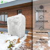 Lot de 3 Housse Hivernage Plante avec Cordon et zipper Polypropylème 80g/m² 200x240cm blanc - vounat.shop