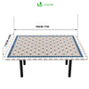 Nappe de table rectangulaire en PVC Tissu non-tissé style ceramique - vounat.shop