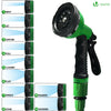 Tuyau d’Arrosage Extensible 30m 800D avec Accessoires vert - vounat.shop
