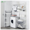 Sechoir a linge inox etendoir robuste ailes pliables 3 niveaux - vounat.shop
