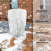 Lot de 3 Housse Hivernage Plante avec Cordon Polypropylème 80g/m² 80x100cm blanc - vounat.shop