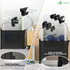 Barriere de securite retractable enfant 180cm noir - vounat.shop